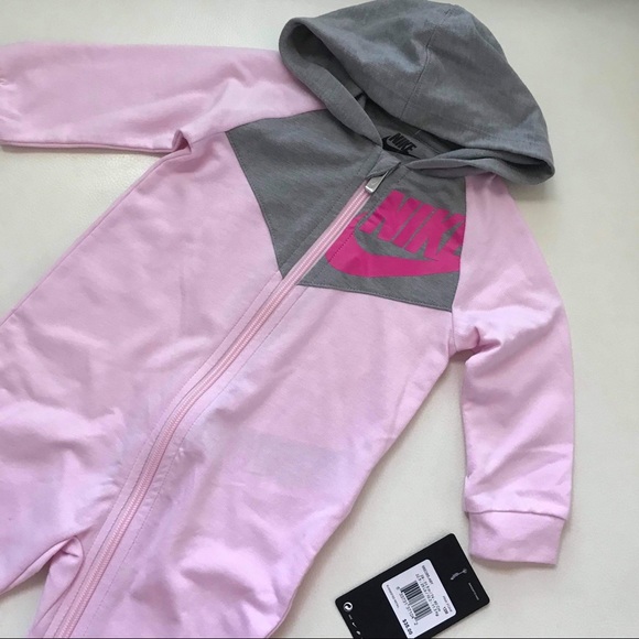 Nike baby girl pink cute bodysuit - Picture 4 of 7